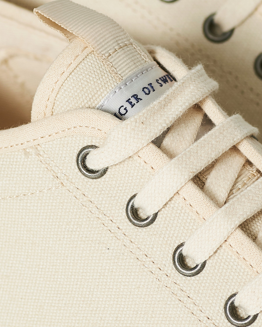 Herr | Tiger of Sweden Solent Canvas Sneaker Off White | Tiger of Sweden | Solent Canvas Sneaker Off White
