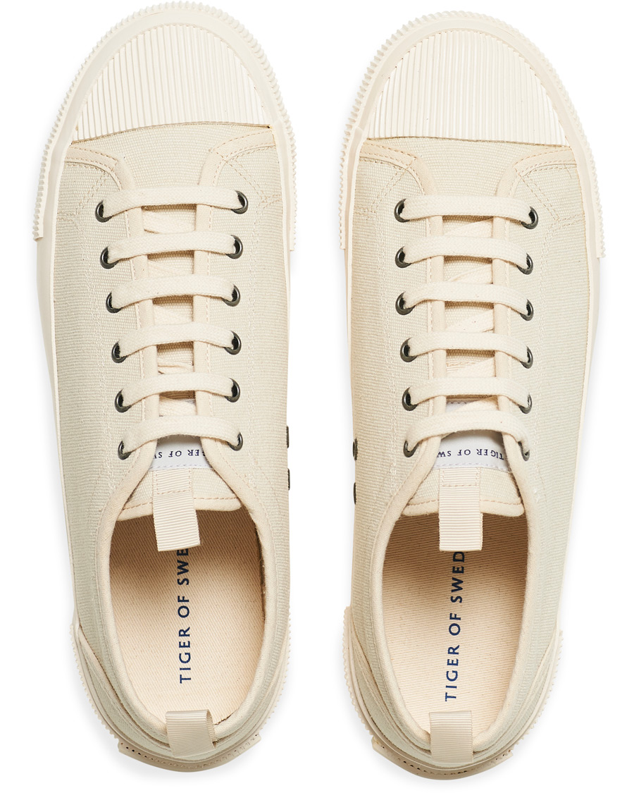 Herr | Tiger of Sweden Solent Canvas Sneaker Off White | Tiger of Sweden | Solent Canvas Sneaker Off White