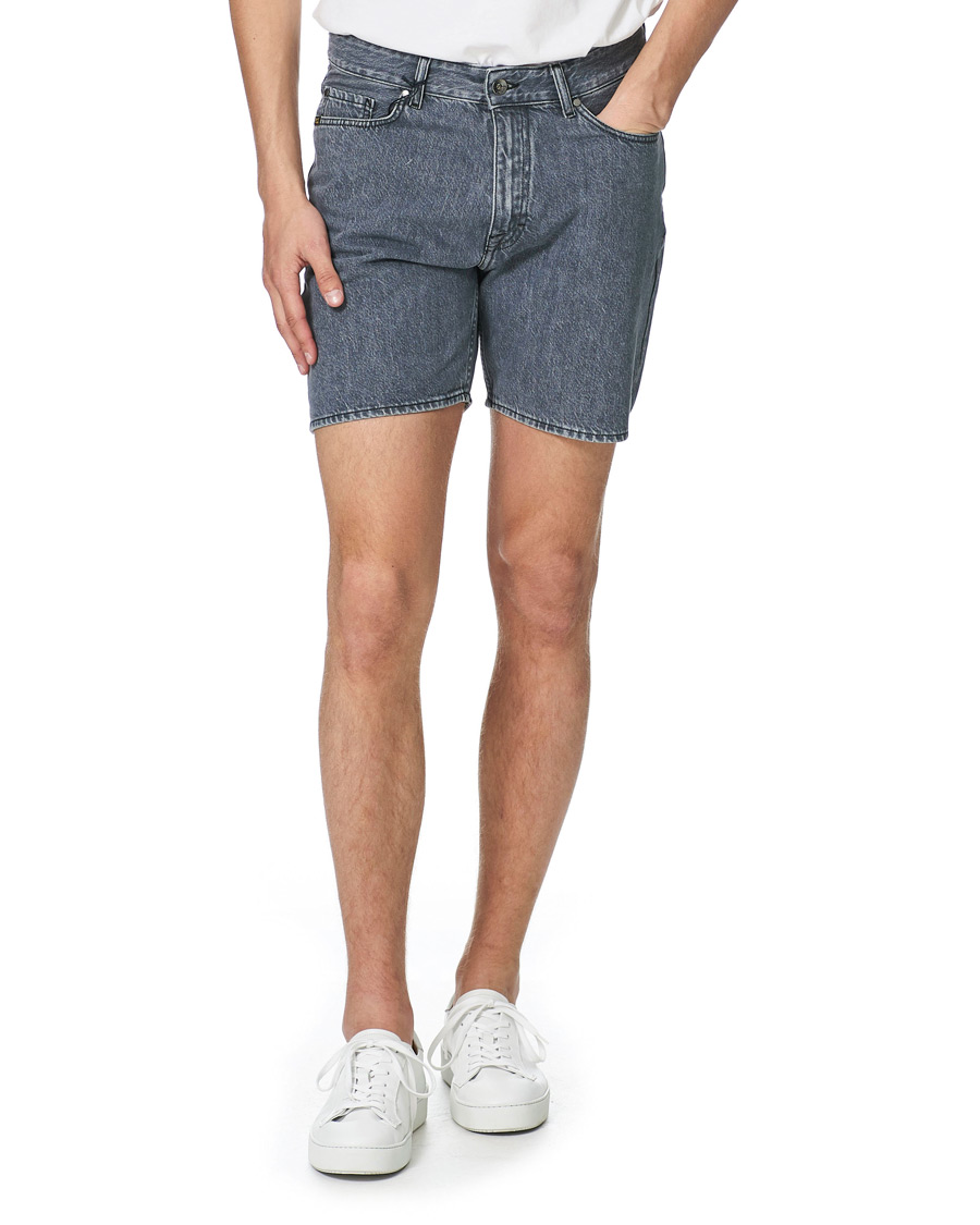 Herr | Shorts | Tiger of Sweden | Jin Stretch Denim Shorts Black