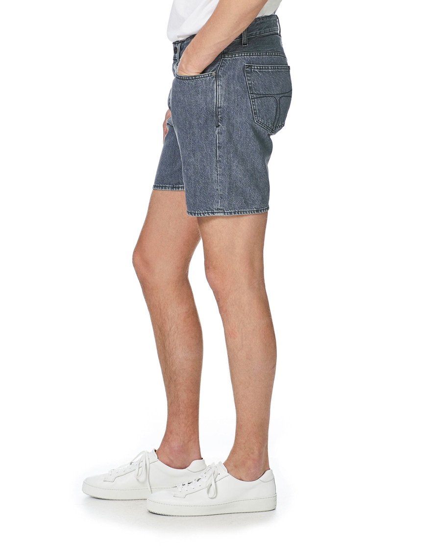 Herr | Shorts | Tiger of Sweden | Jin Stretch Denim Shorts Black