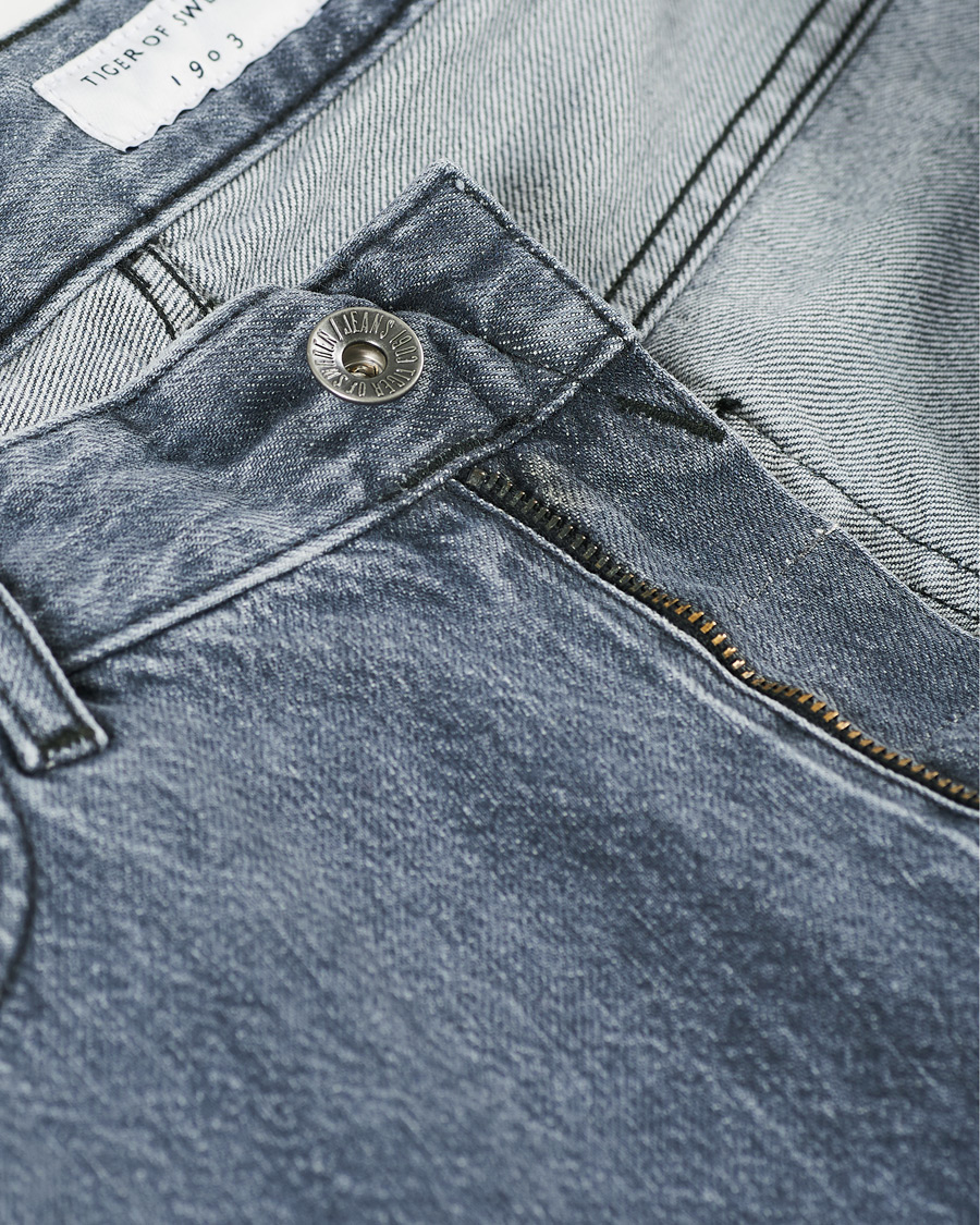 Herr | Shorts | Tiger of Sweden | Jin Stretch Denim Shorts Black