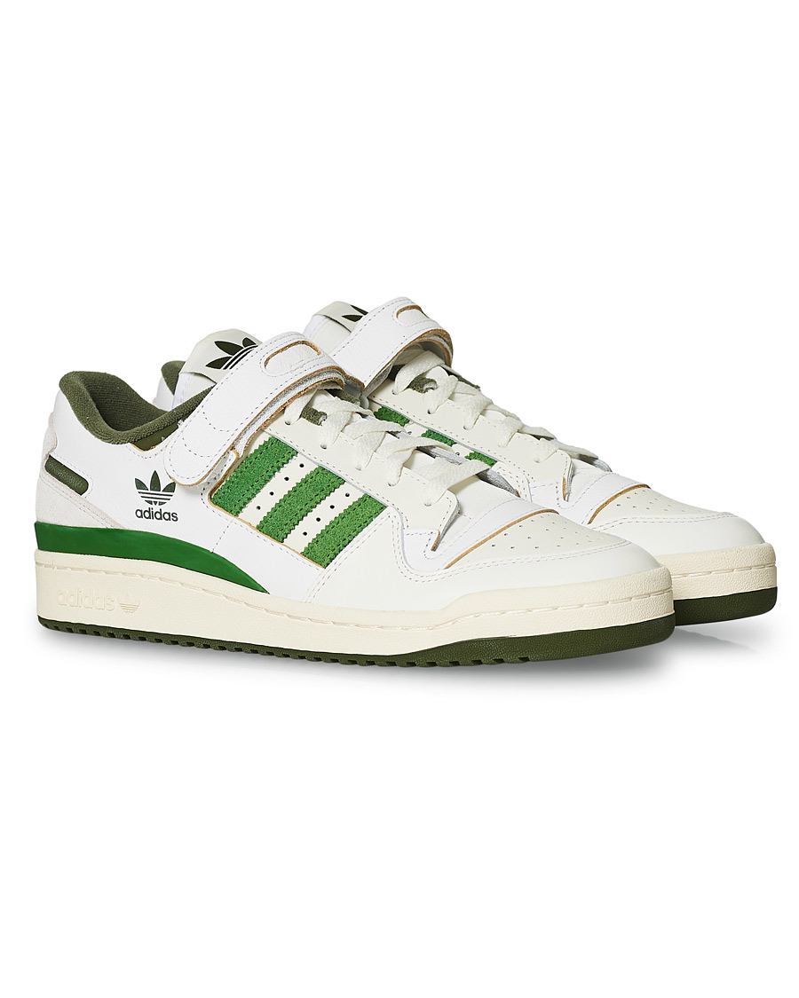 Herr | adidas Originals Forum 84 Low Sneaker White/Green | adidas Originals | Forum 84 Low Sneaker White/Green