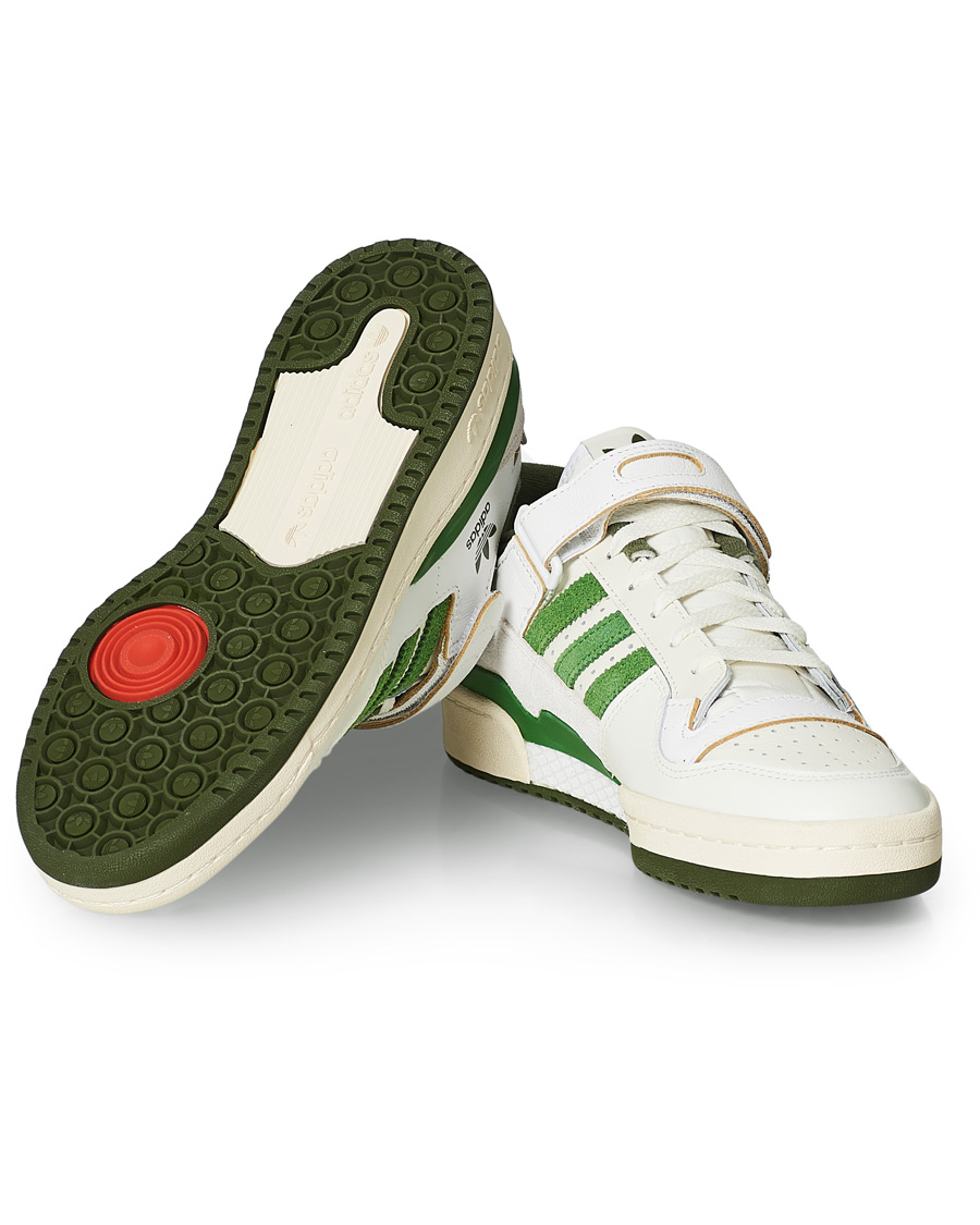 Herr | adidas Originals Forum 84 Low Sneaker White/Green | adidas Originals | Forum 84 Low Sneaker White/Green