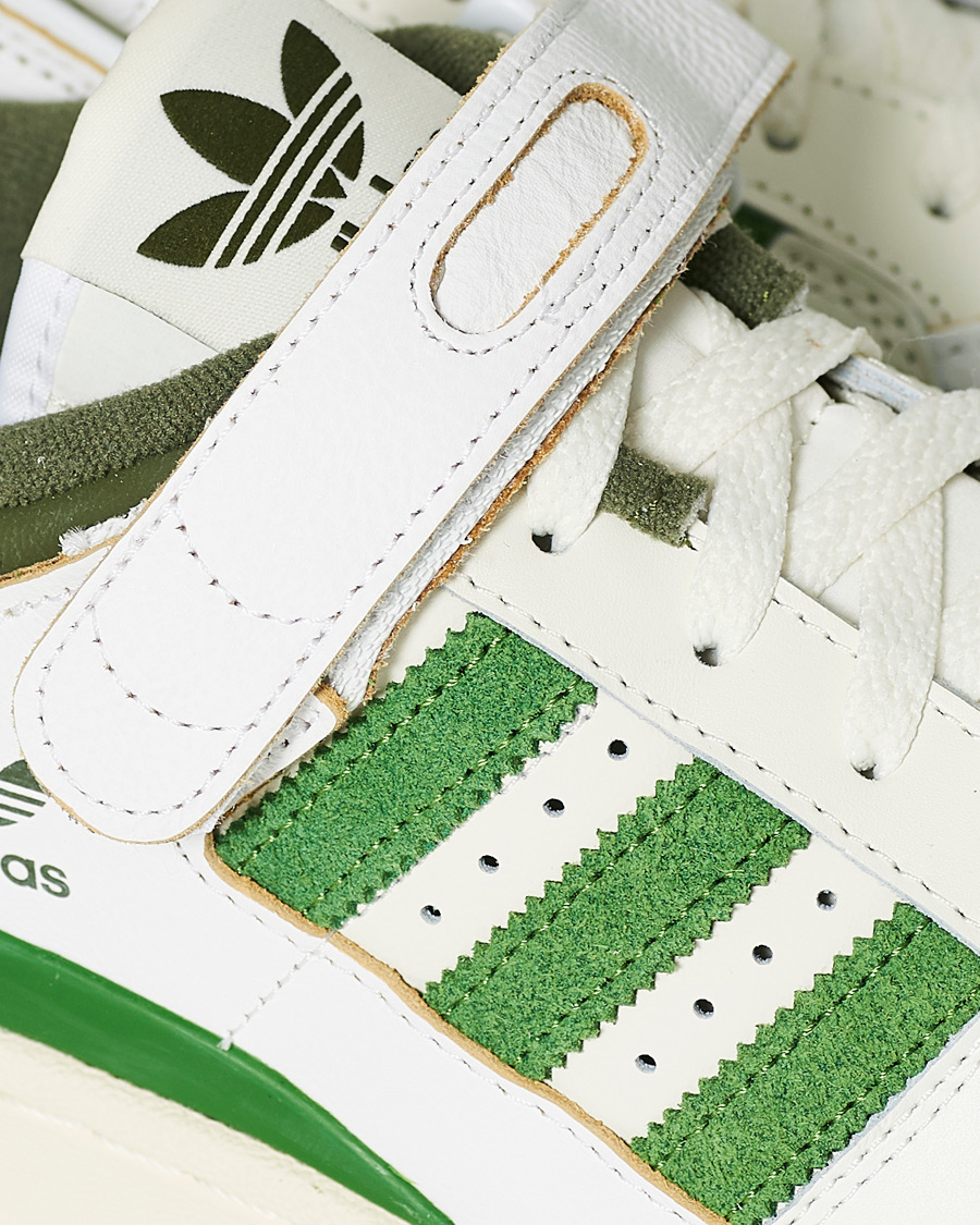 Herr | adidas Originals Forum 84 Low Sneaker White/Green | adidas Originals | Forum 84 Low Sneaker White/Green