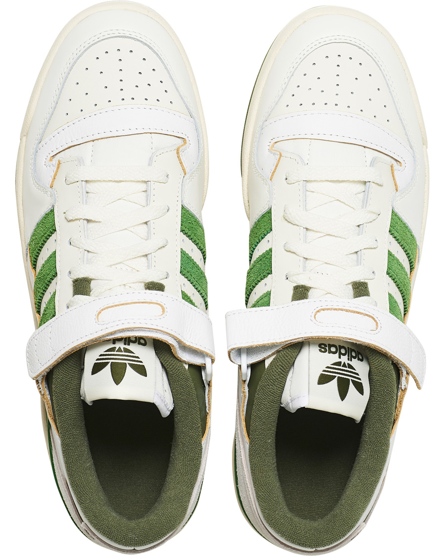 Herr | adidas Originals Forum 84 Low Sneaker White/Green | adidas Originals | Forum 84 Low Sneaker White/Green
