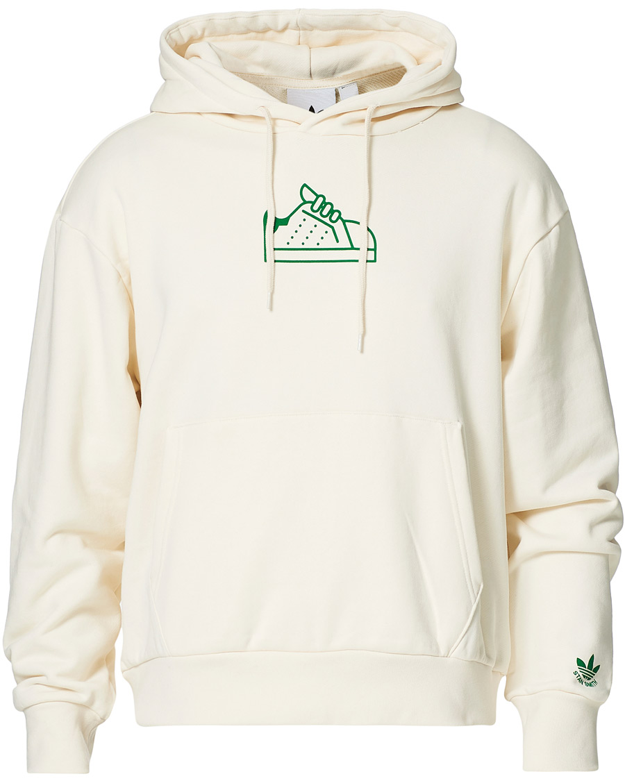Herr | Tröjor | adidas Originals | Stan Smith hoodie Off White