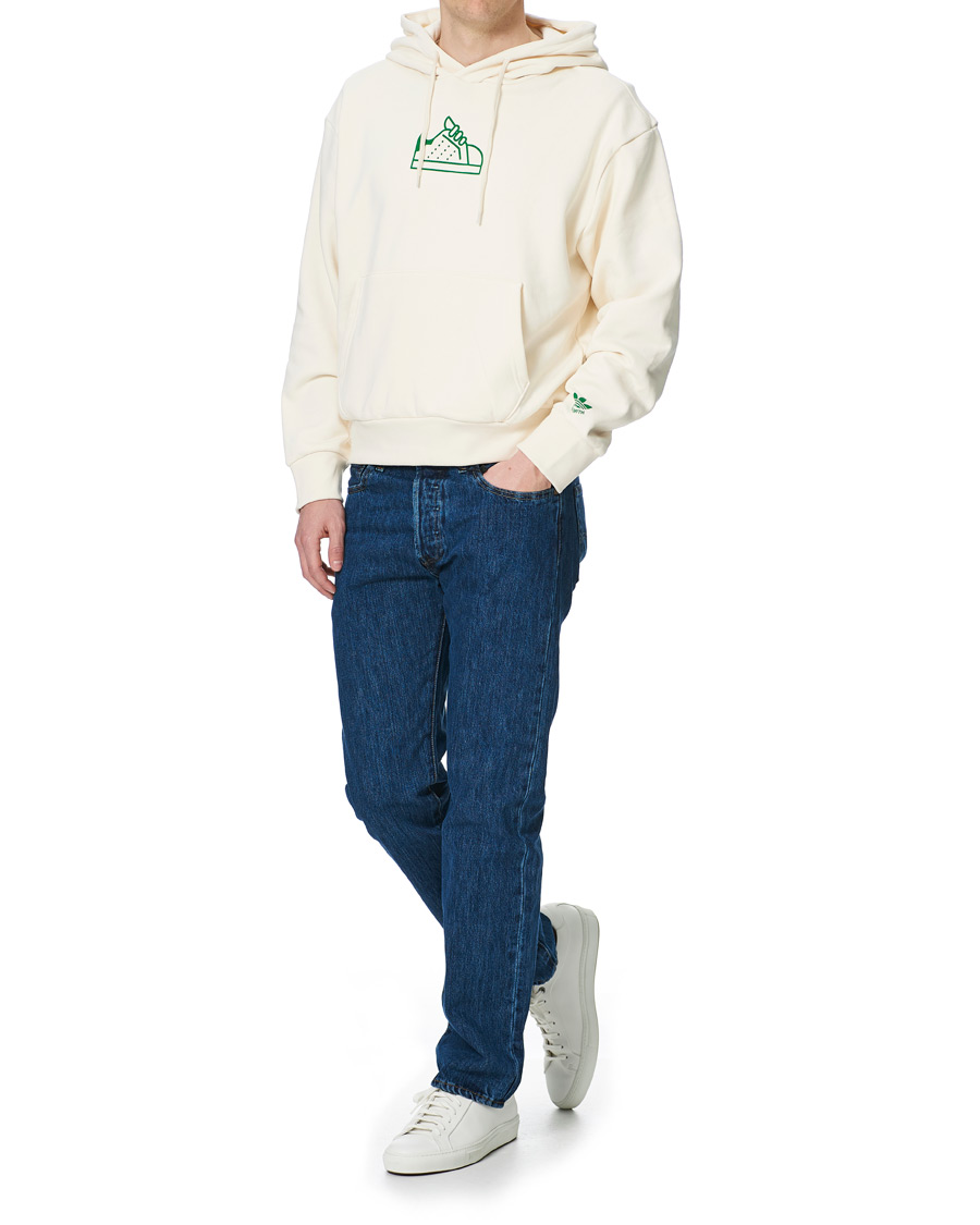 Herr | Tröjor | adidas Originals | Stan Smith hoodie Off White
