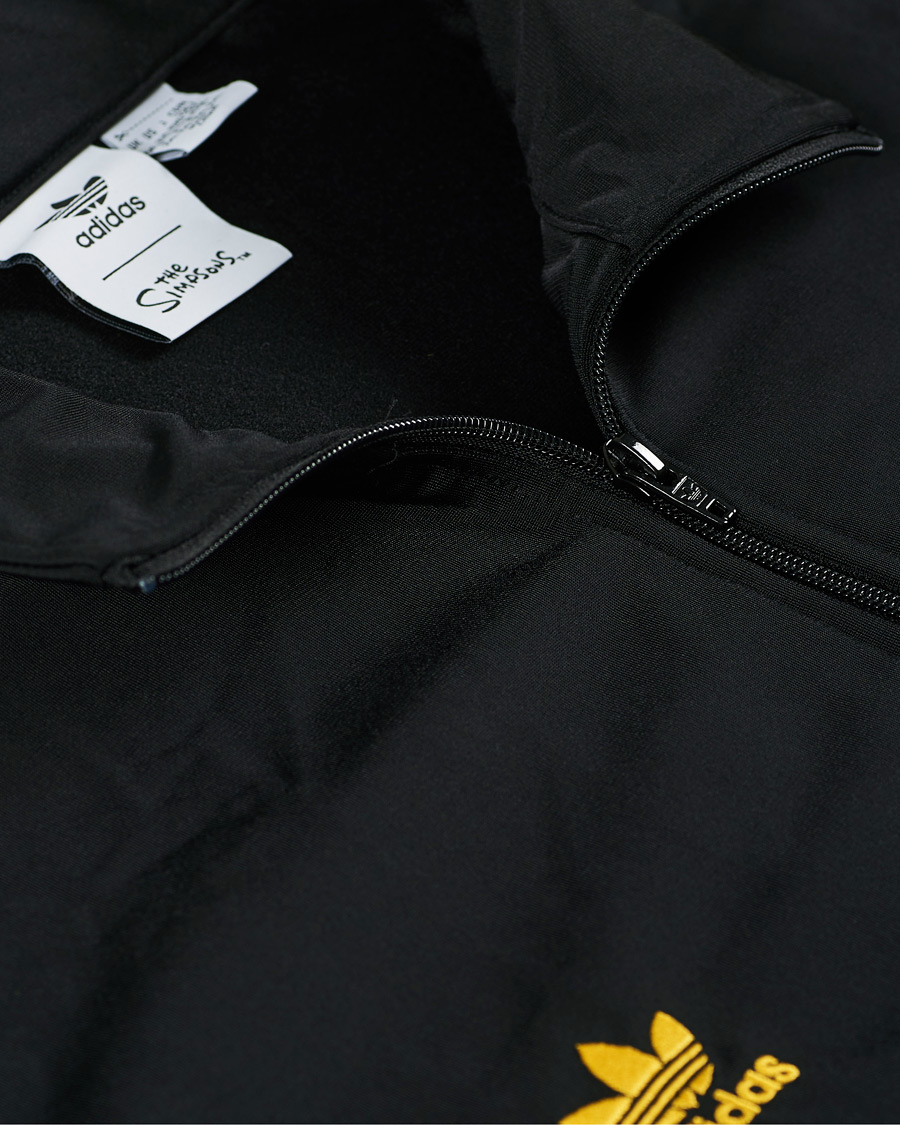 Herr | Tröjor | adidas Originals | The Simpsons Full Zip Sweater Black