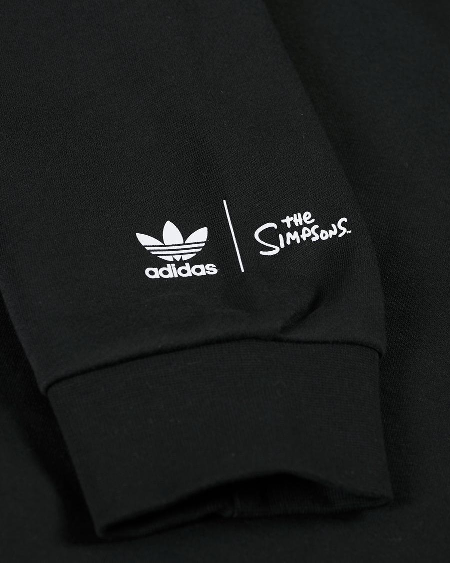 Herr | Tröjor | adidas Originals | The Simpsons Hoodie Black