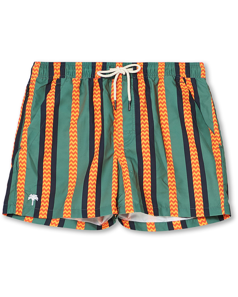 Herr | Badbyxor | OAS | Printed Swim Shorts Arrow