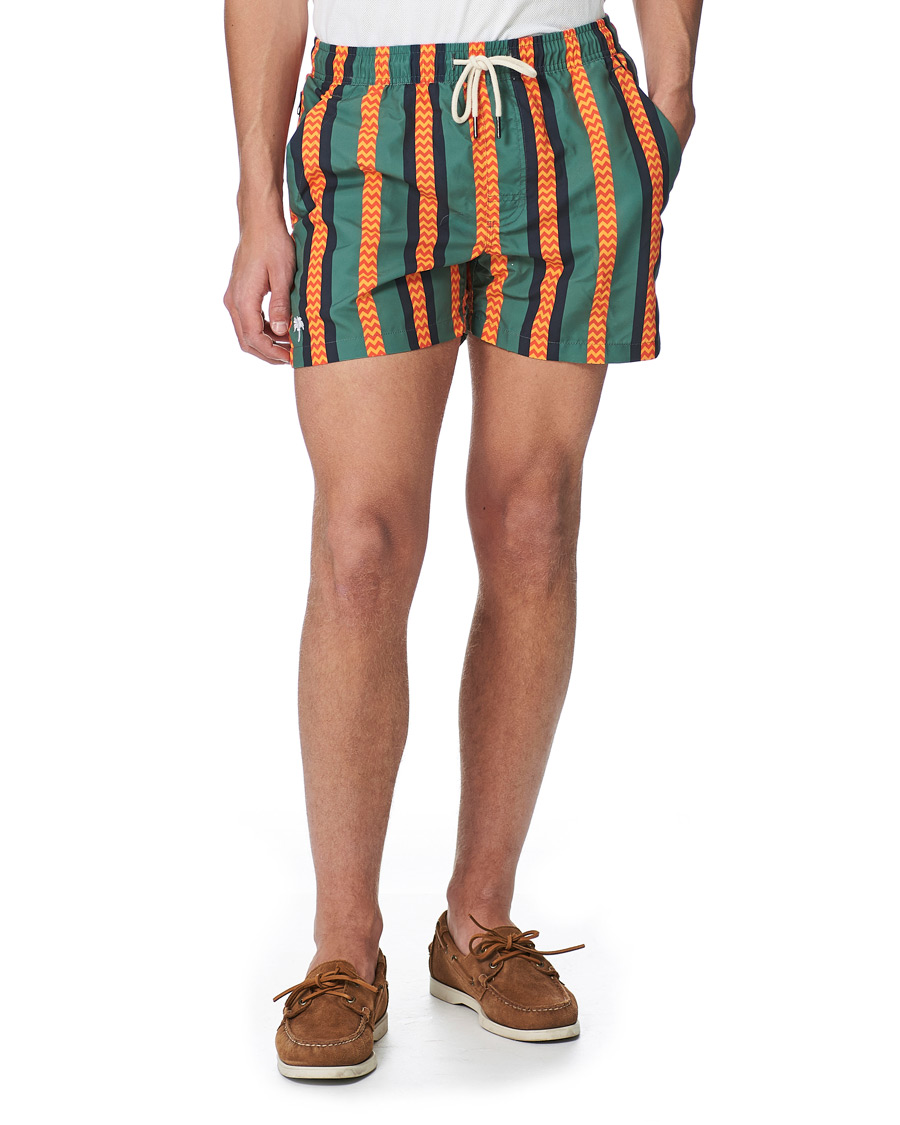 Herr | Badbyxor | OAS | Printed Swim Shorts Arrow