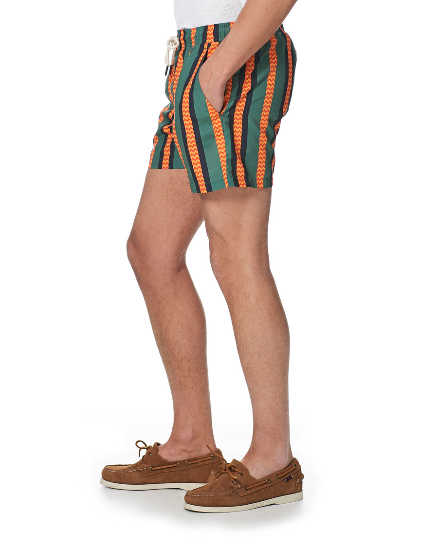 Herr | Badbyxor | OAS | Printed Swim Shorts Arrow