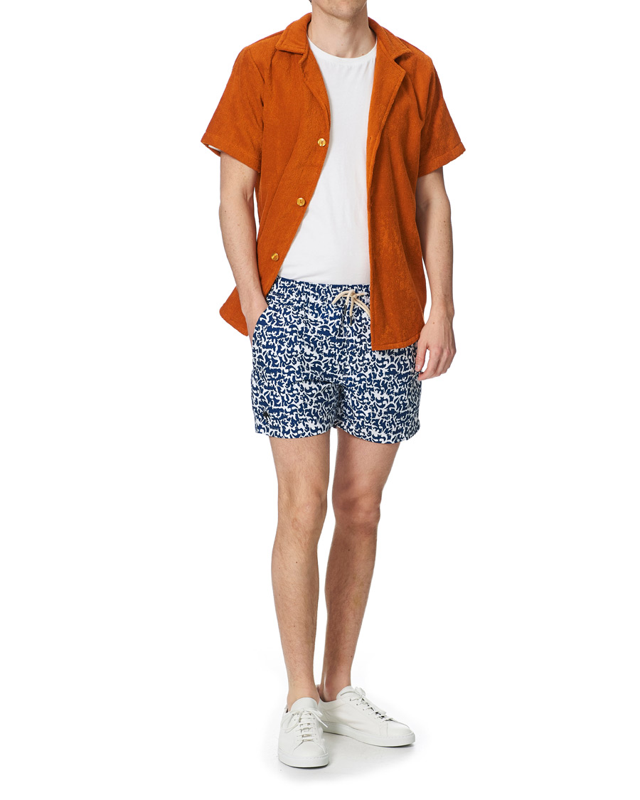 Herr | Badbyxor | OAS | Printed Swim Shorts Marrakech