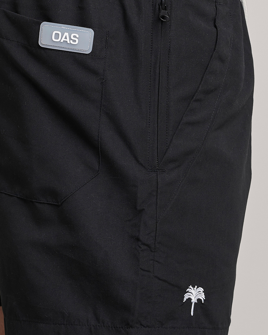 Herr | Badbyxor | OAS | Plain Swimshorts Black