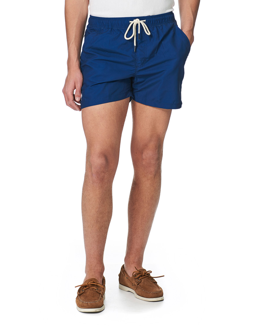 Herr | Badbyxor | OAS | Plain Swim Shorts Dark Blue