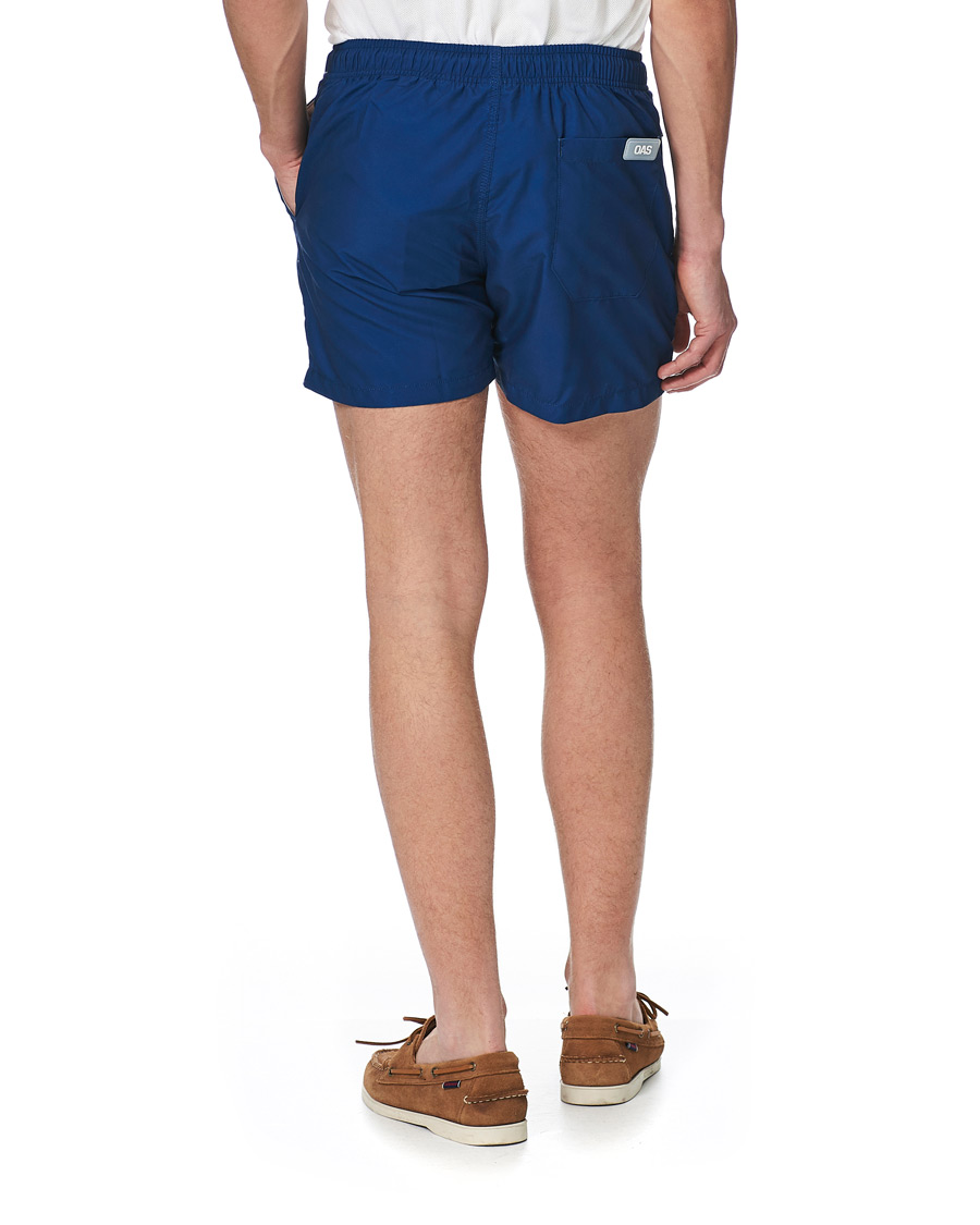 Herr | Badbyxor | OAS | Plain Swim Shorts Dark Blue