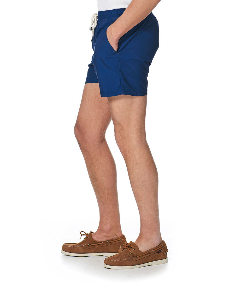 Herr | Badbyxor | OAS | Plain Swim Shorts Dark Blue