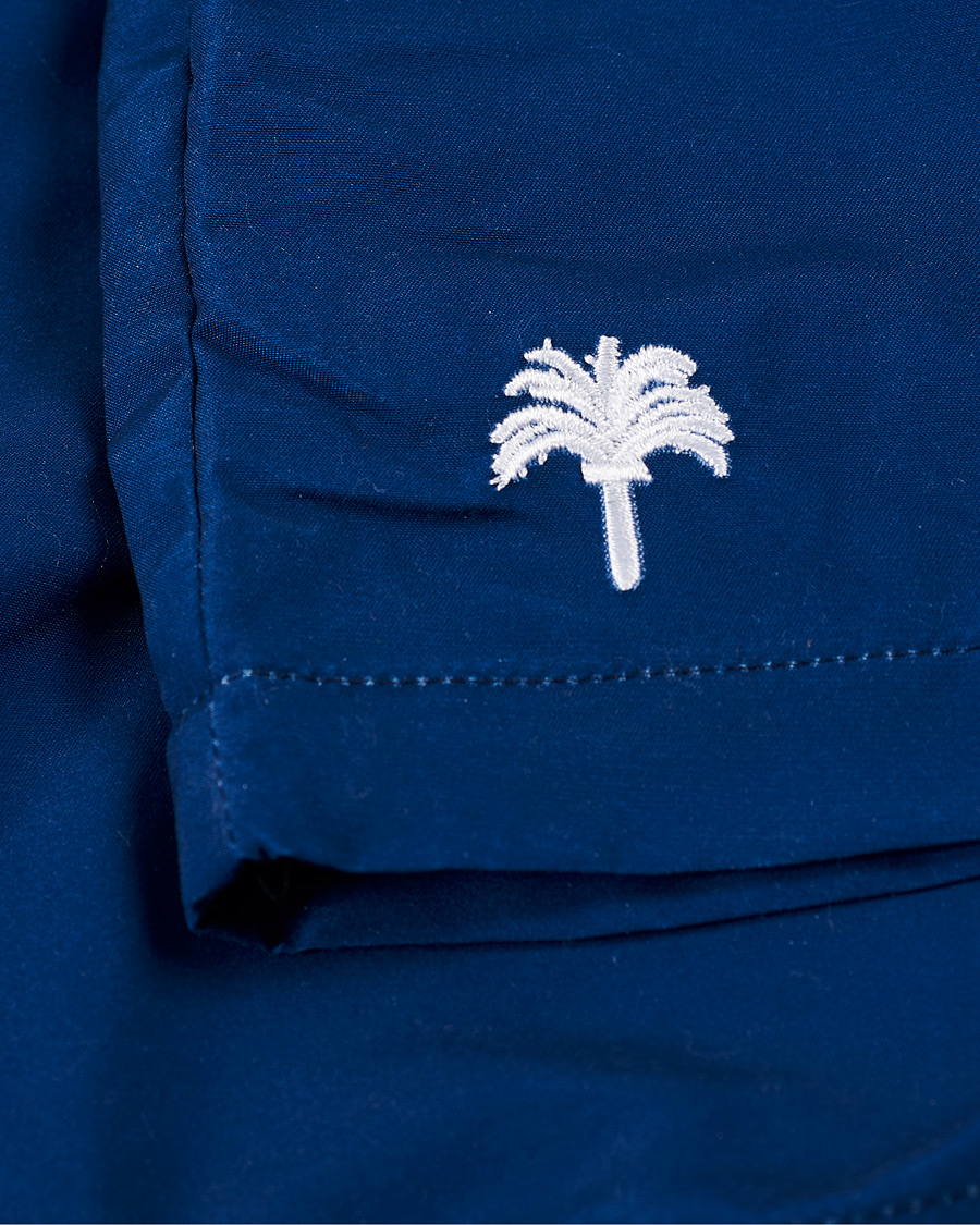 Herr | Badbyxor | OAS | Plain Swim Shorts Dark Blue
