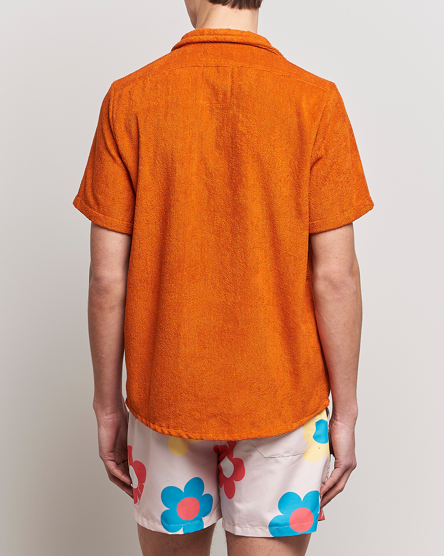 Herr | Skjortor | OAS | Terry Cuba Short Sleeve Shirt Terracotta