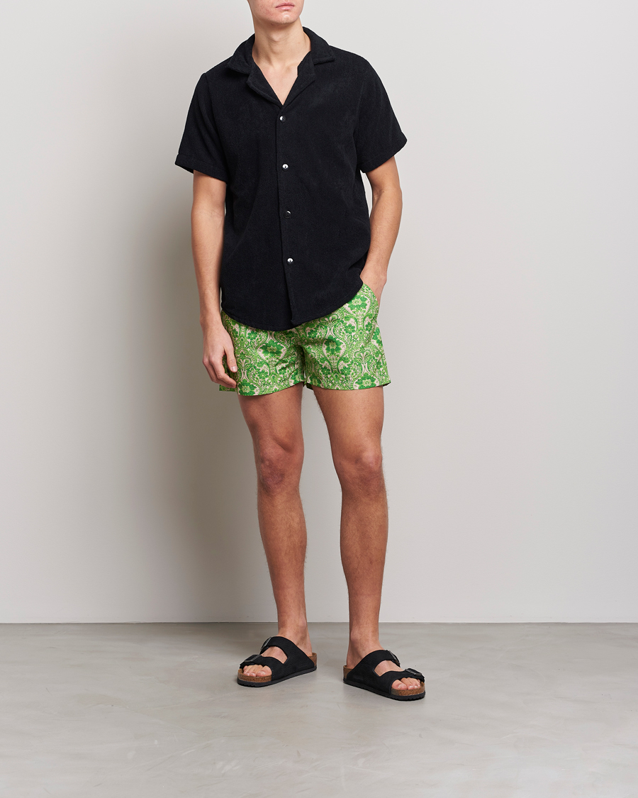 Herr | Skjortor | OAS | Terry Cuba Short Sleeve Shirt Black
