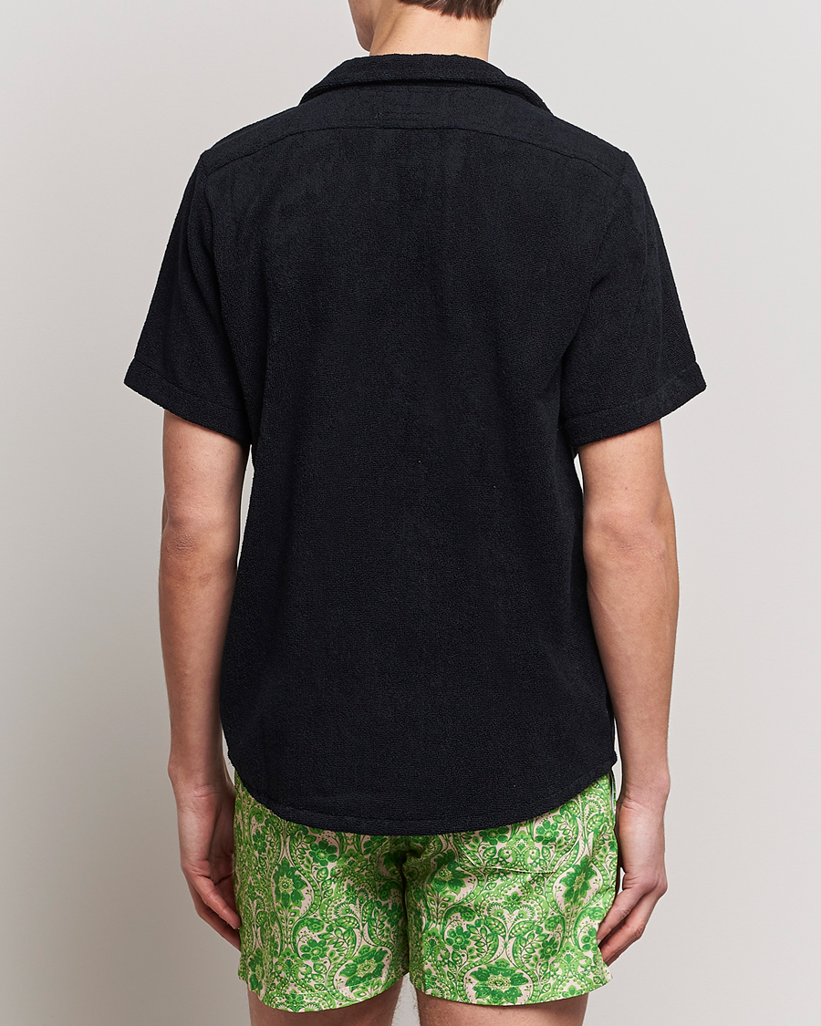 Herr | Skjortor | OAS | Terry Cuba Short Sleeve Shirt Black
