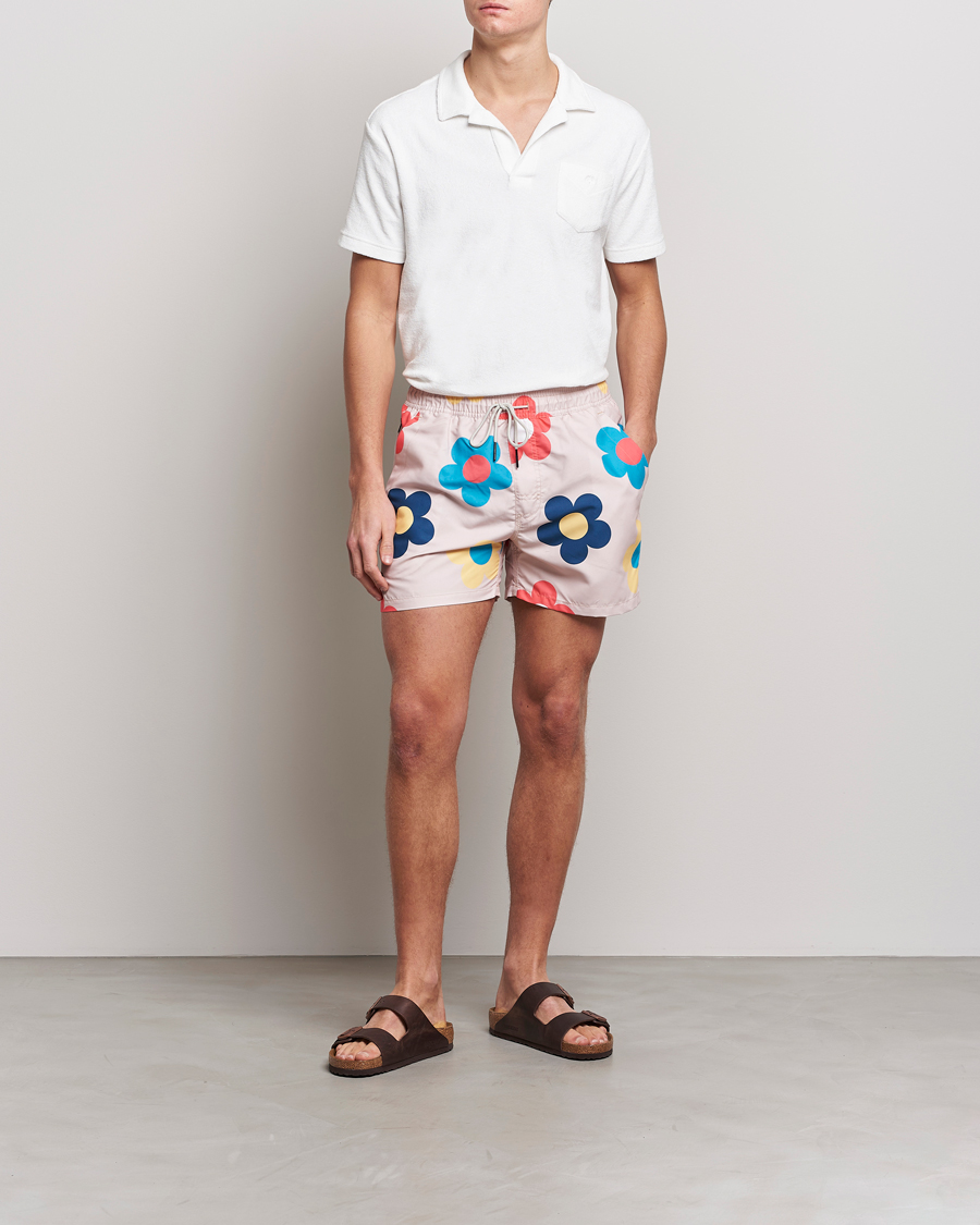 Herr | Pikéer | OAS | Short Sleeve Terry Polo White