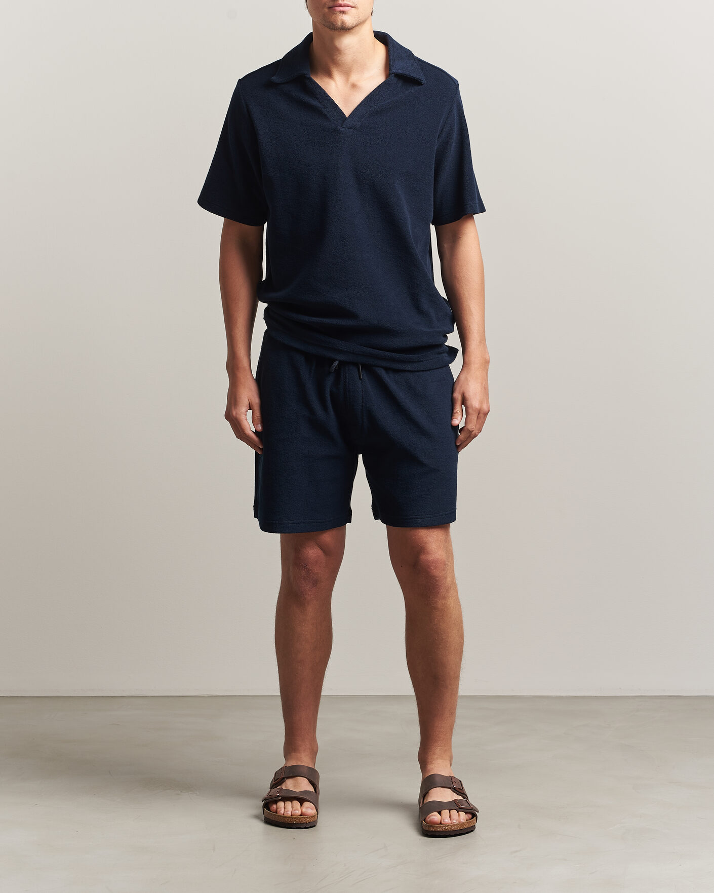 Herr | Shorts | OAS | Terry Shorts Navy