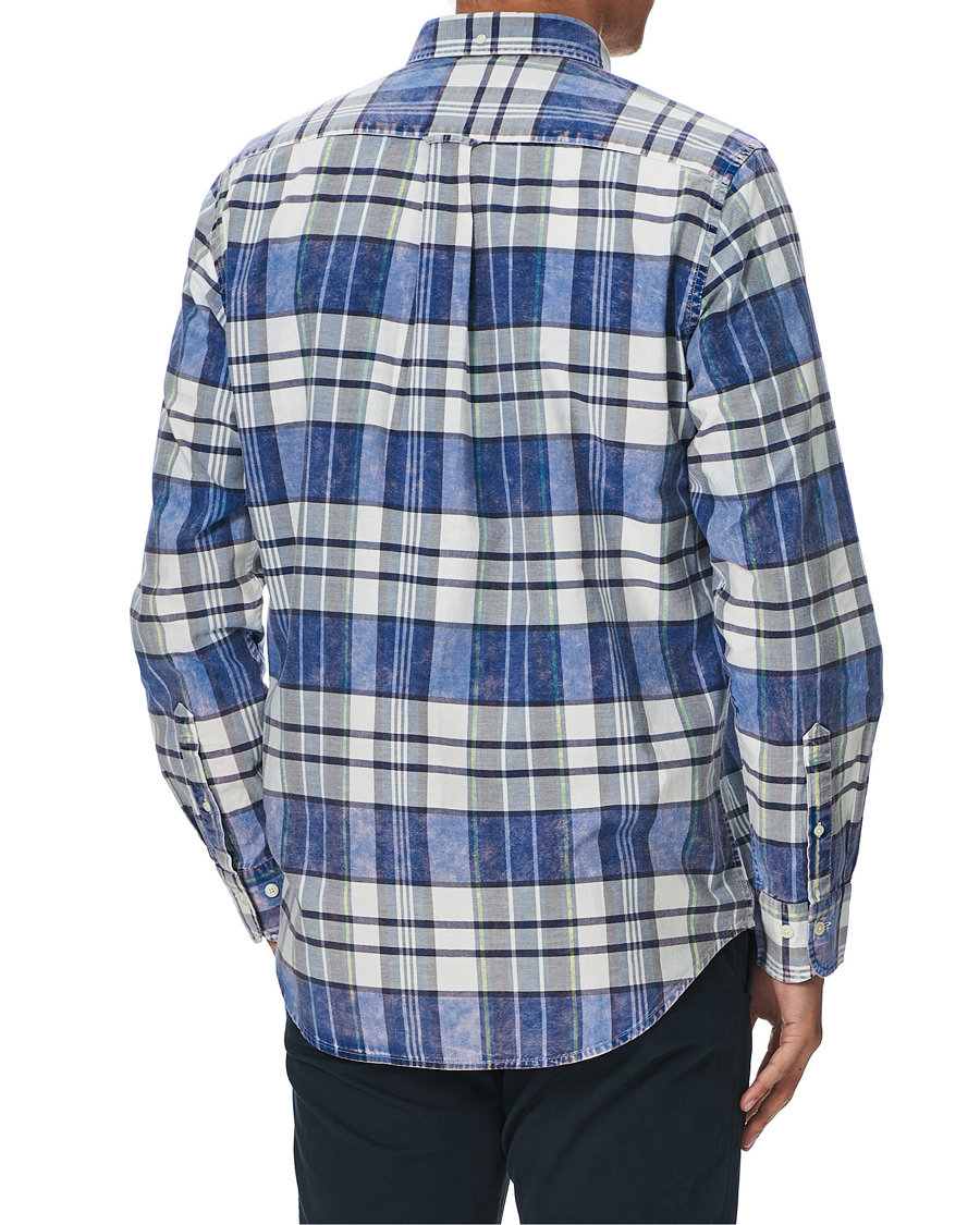 Herr | Skjortor | GANT | Regular Fit Bold Check Shirt Collage Blue