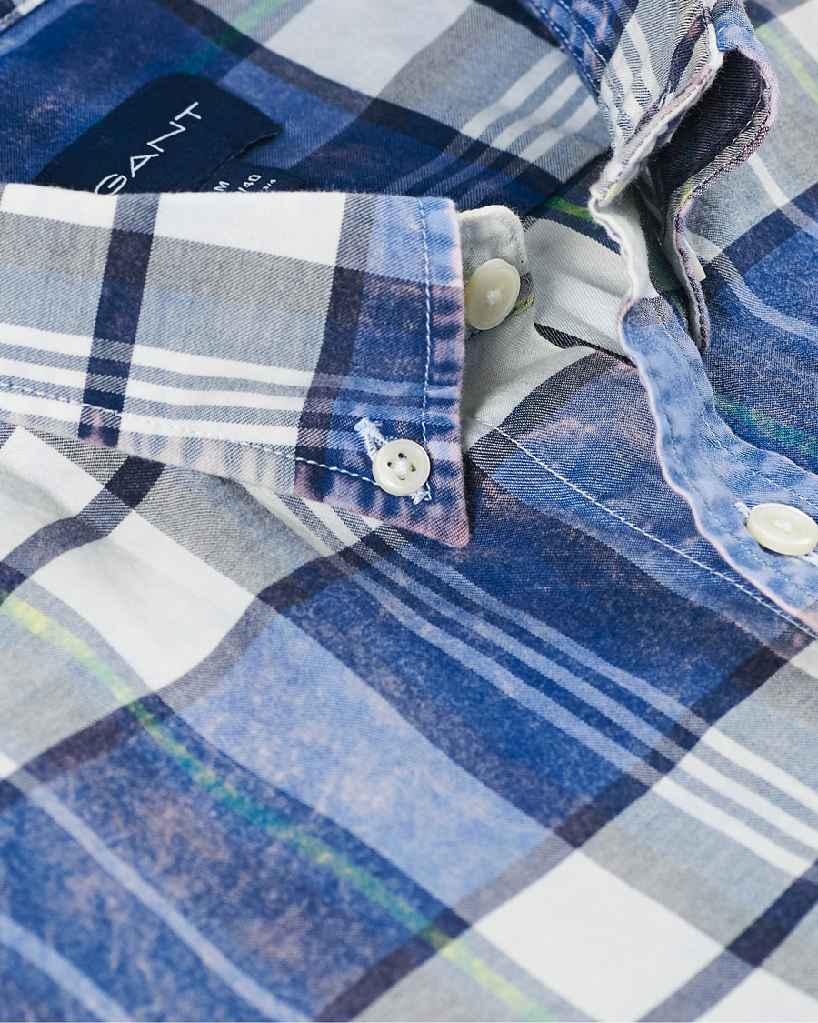 Herr | Skjortor | GANT | Regular Fit Bold Check Shirt Collage Blue