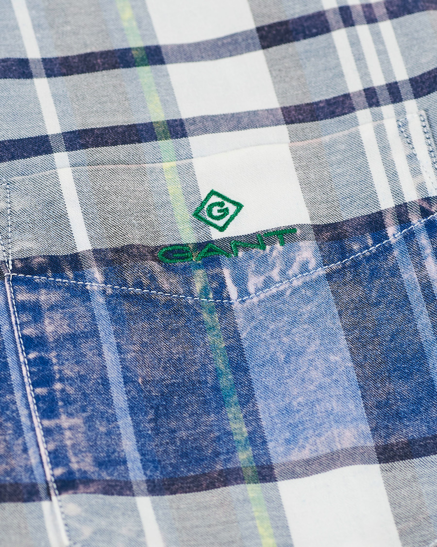 Herr | Skjortor | GANT | Regular Fit Bold Check Shirt Collage Blue