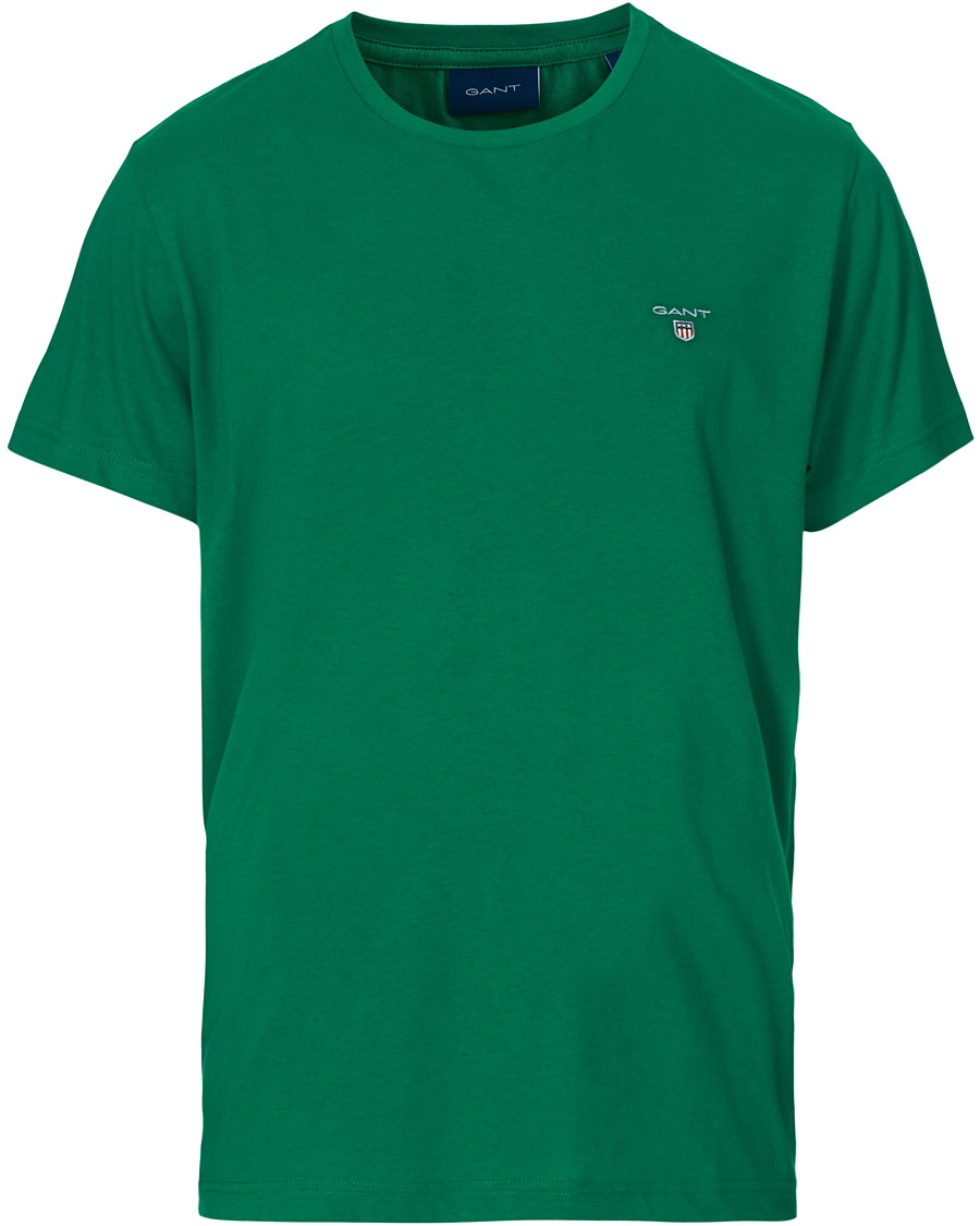 Herr | T-Shirts | GANT | Original Crew Neck Tee Lavish Green