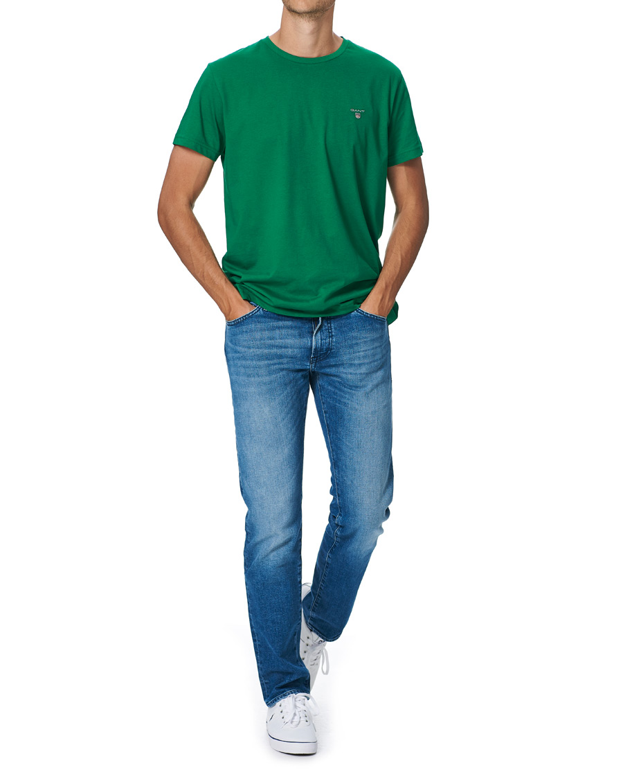 Herr | T-Shirts | GANT | Original Crew Neck Tee Lavish Green