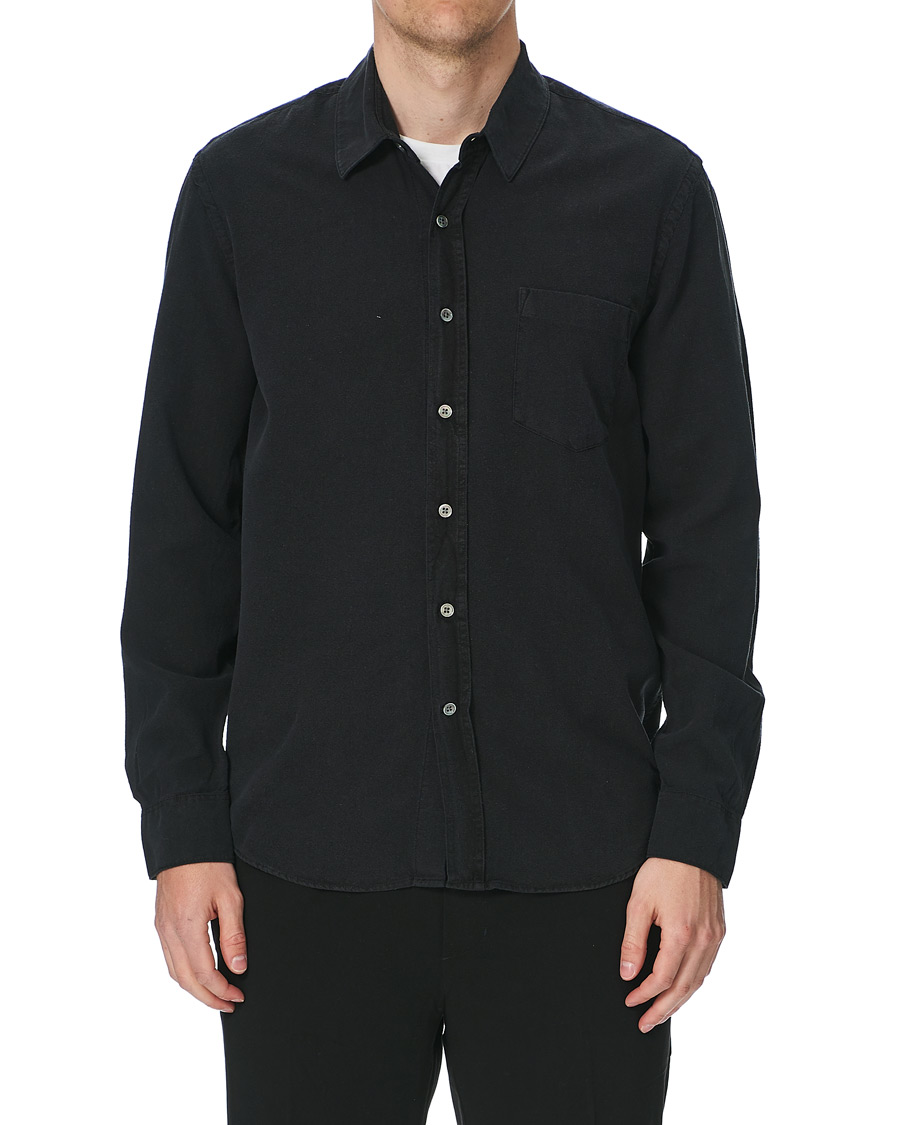 Herr | Skjortor | Our Legacy | Classic Silk Shirt Black