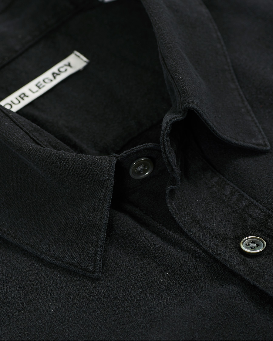 Herr | Skjortor | Our Legacy | Classic Silk Shirt Black