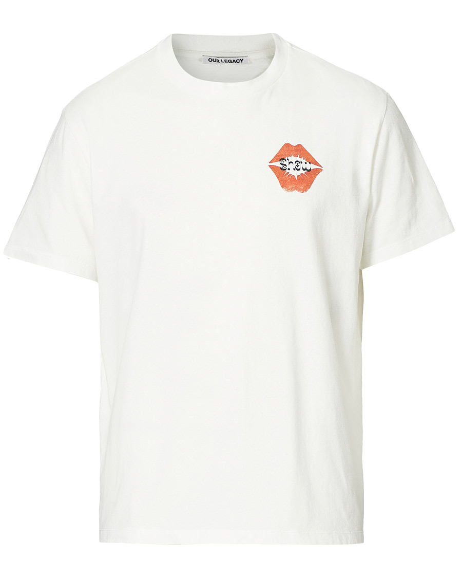 Herr | T-Shirts | Our Legacy | Printed Box T-Shirt White