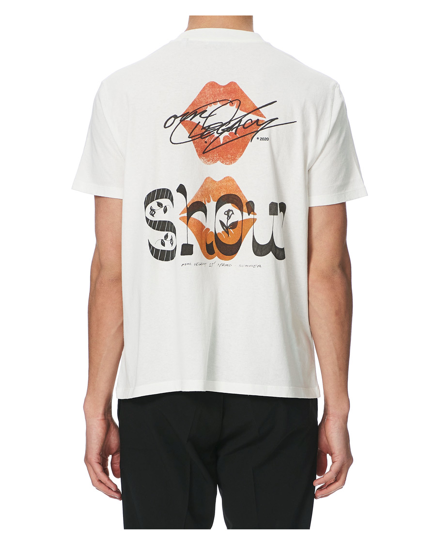 Herr | T-Shirts | Our Legacy | Printed Box T-Shirt White