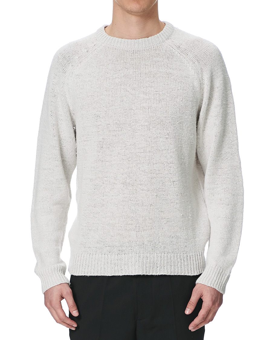 Herr | Tröjor | Our Legacy | Chunky Raglan Sweater Bone White