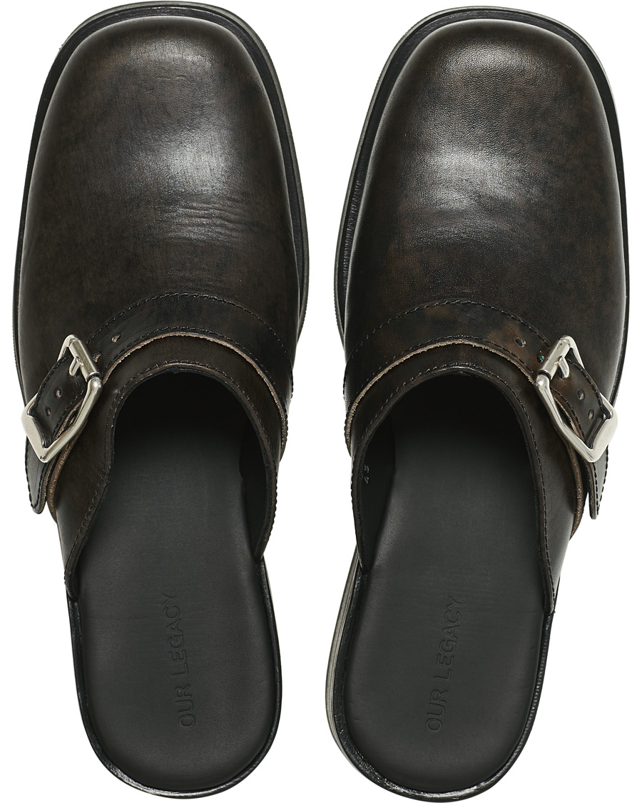 Herr | Our Legacy Camion Mule Black | Our Legacy | Camion Mule Black