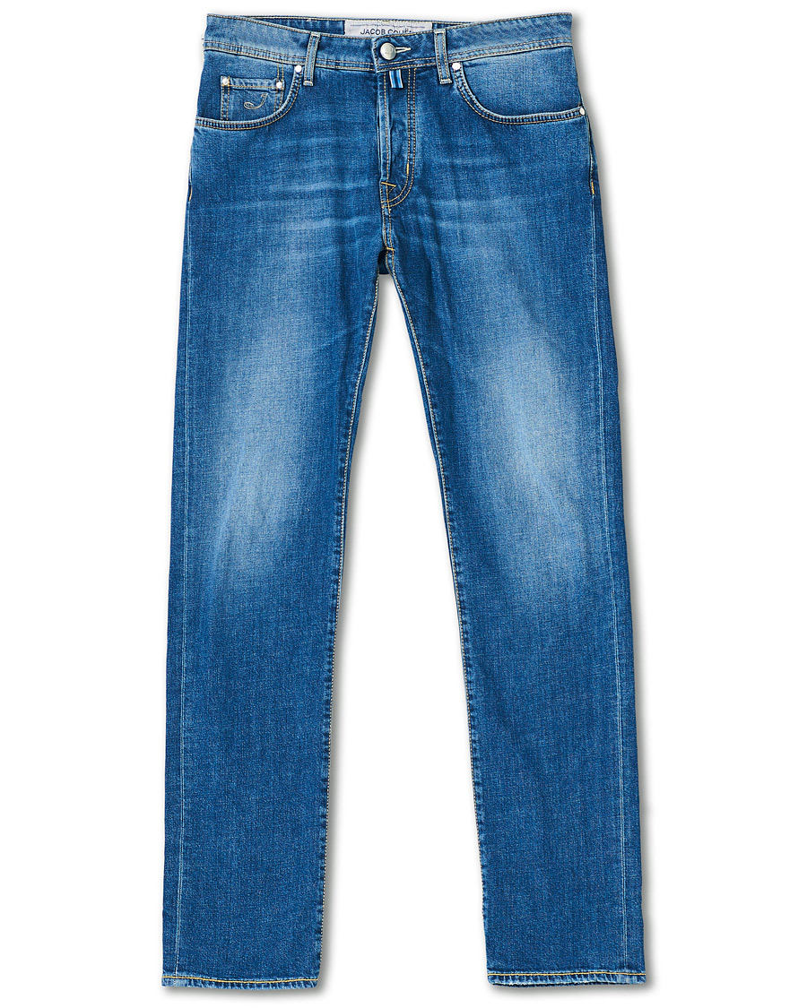 Herr | Jeans | Jacob Cohën | 688 Slim Fit Jeans Light Blue
