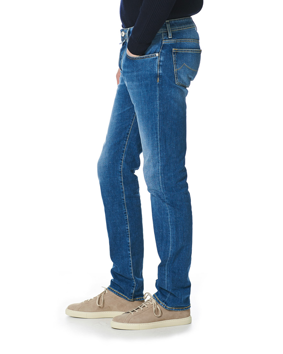 Herr | Jeans | Jacob Cohën | 688 Slim Fit Jeans Light Blue