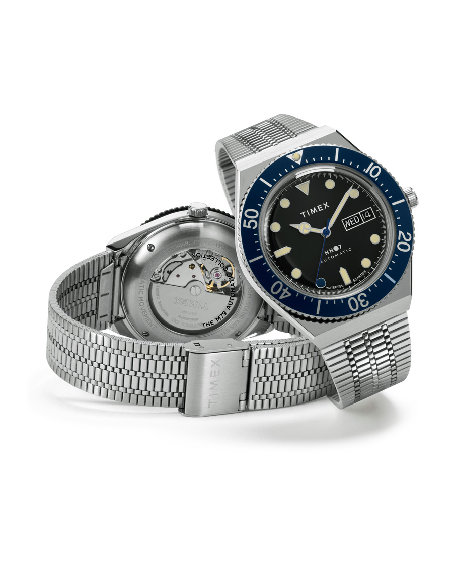 Herr | NN07 NN.07 X Timex M79 Automatic 40mm Navy Blue | NN07 | NN.07 X Timex M79 Automatic 40mm Navy Blue