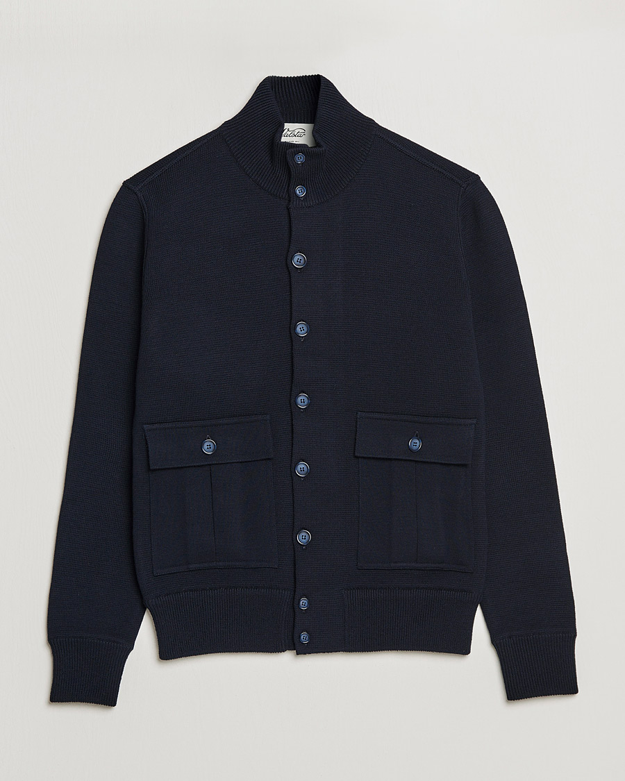 Herr | Jackor | Valstar | Valstarino Merino Wool Jacket Navy