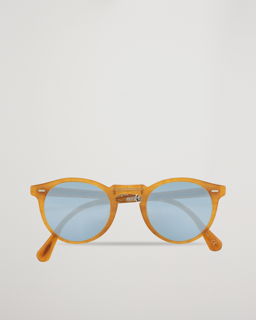 Herr | Oliver Peoples Gregory Peck 1962 Folding Sunglasses Matte Amber | Oliver Peoples | Gregory Peck 1962 Folding Sunglasses Matte Amber
