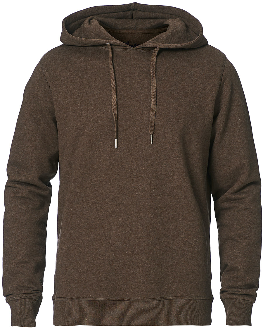 Herr | Tröjor | Stenströms | Cotton College Hoodie Brown