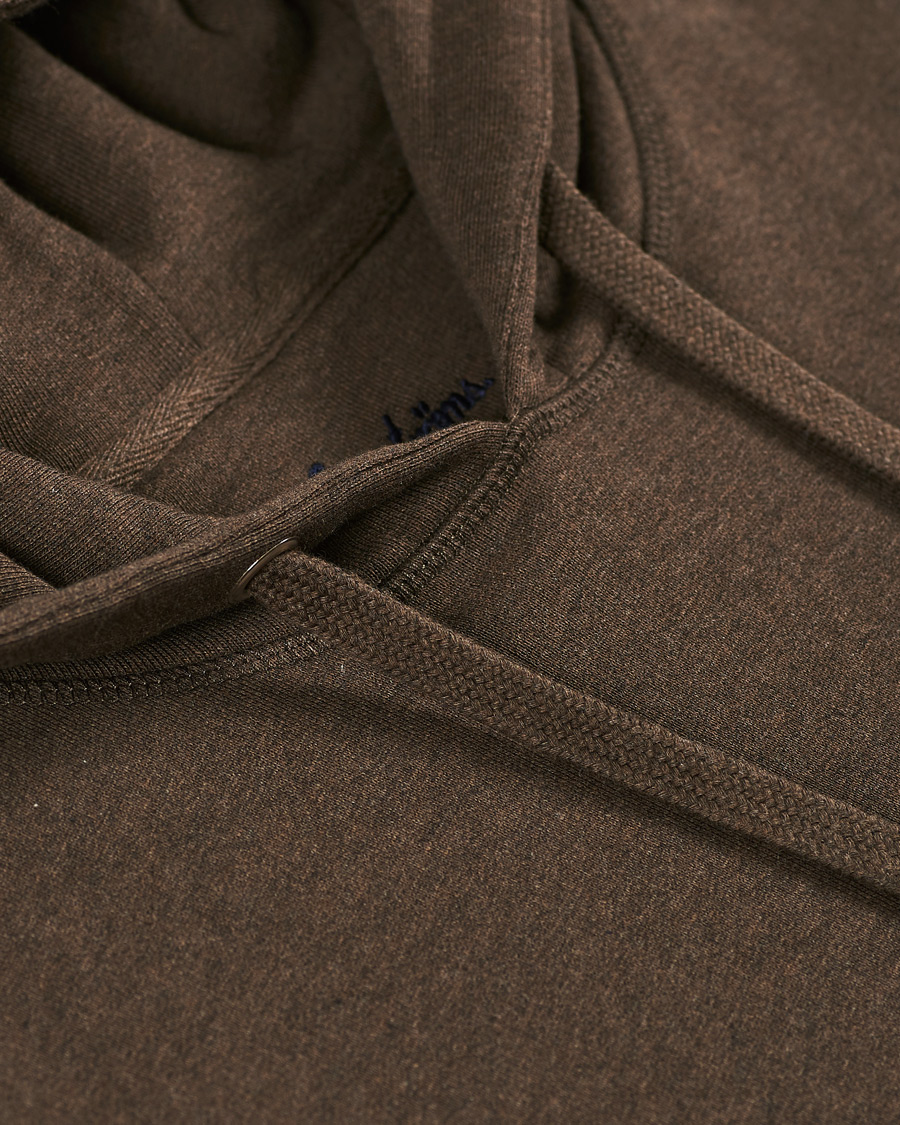 Herr | Tröjor | Stenströms | Cotton College Hoodie Brown