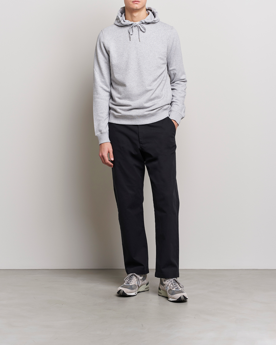 Herr | Tröjor | Stenströms | Cotton College Hoodie Grey