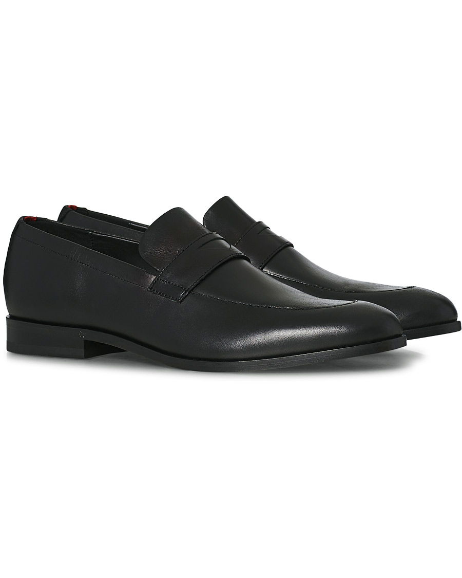 Herr | HUGO Ruston Leather Loafer Black | HUGO | Ruston Leather Loafer Black