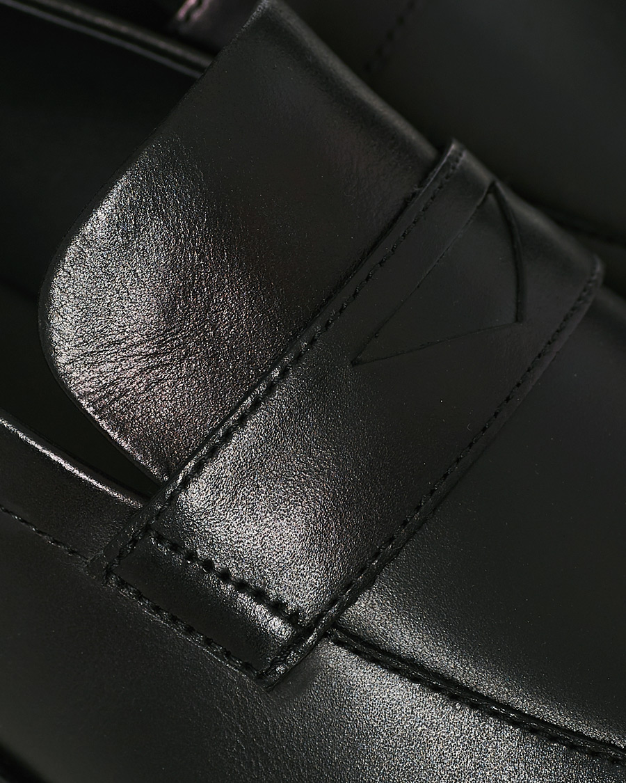 Herr | HUGO Ruston Leather Loafer Black | HUGO | Ruston Leather Loafer Black