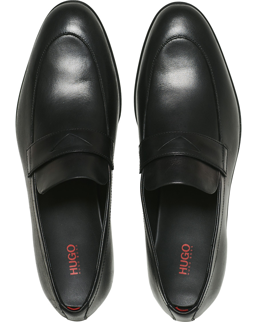 Herr | HUGO Ruston Leather Loafer Black | HUGO | Ruston Leather Loafer Black