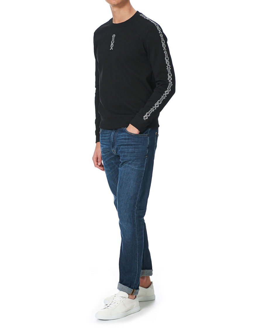 Herr | Tröjor | HUGO | Doby Logo Sweatshirt Black